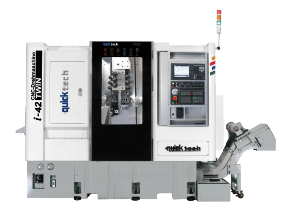 QUICKTECH i-Twin 7-Axis Twin Spindle Mill/Turn Centers with B-Axis