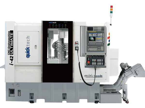 QUICKTECH Ultimate 10-Axis Twin Spindle Mill/Turn Centers With dual B-Axis